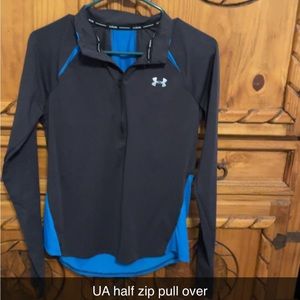 UA half zip pullover